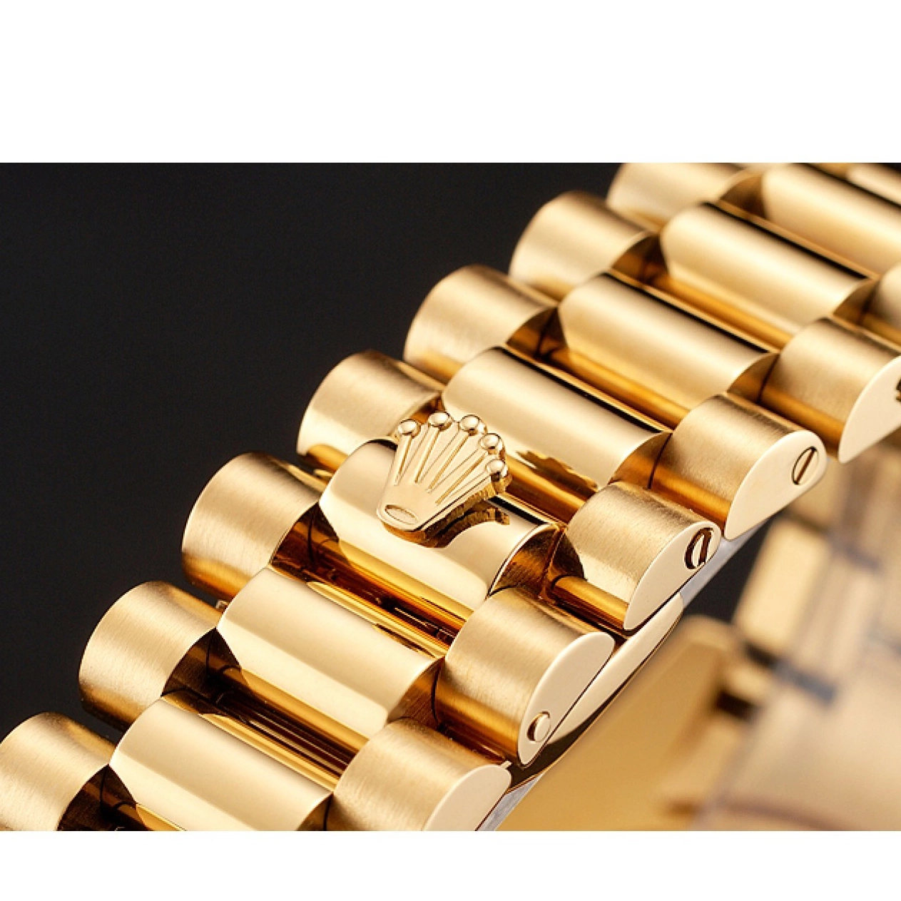 Aaa fake watches Dial Diamond Bracelet 1454097 Swiss Rolex Bezel Champagne Gold Datejust 0823
